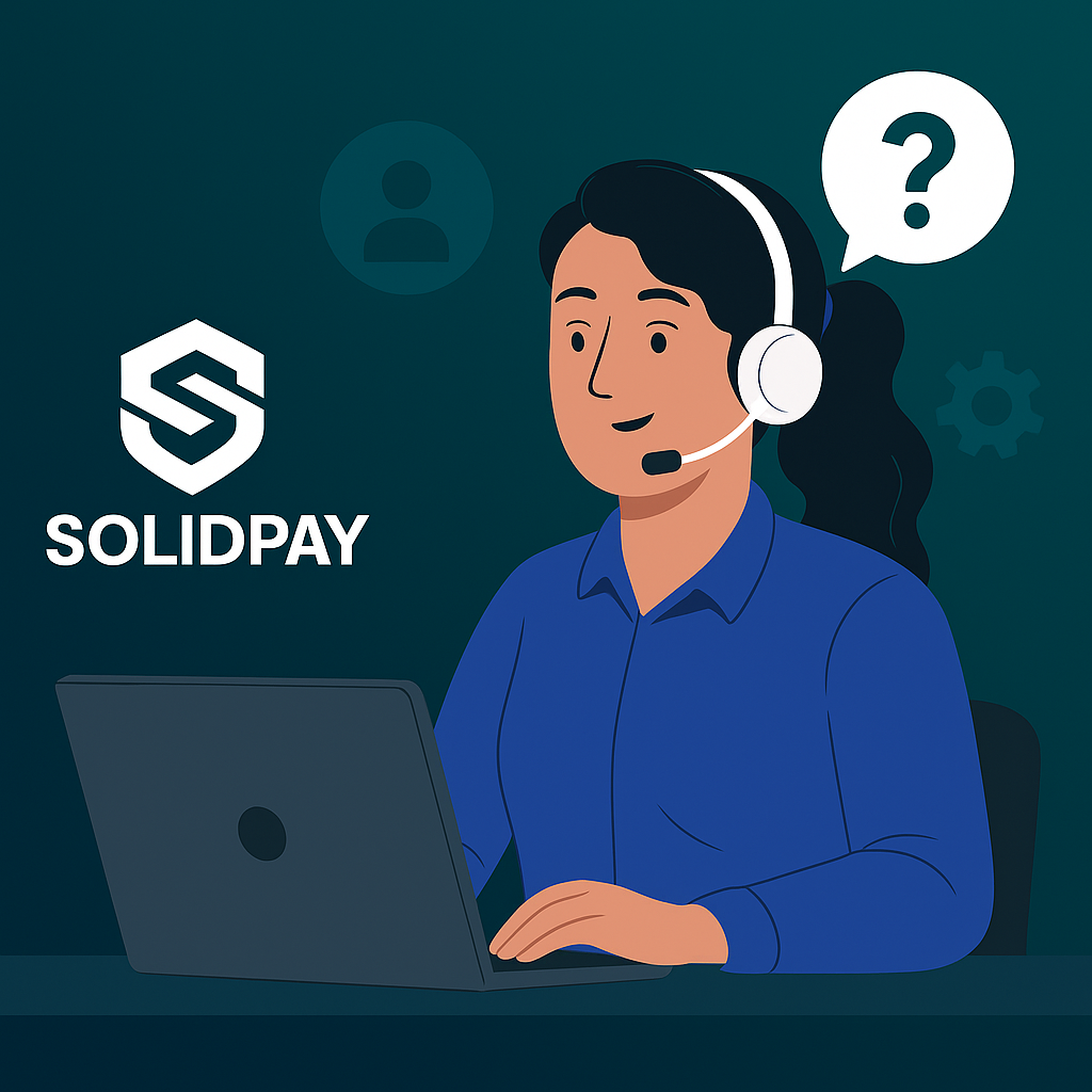 Time SolidPay monitorando operações